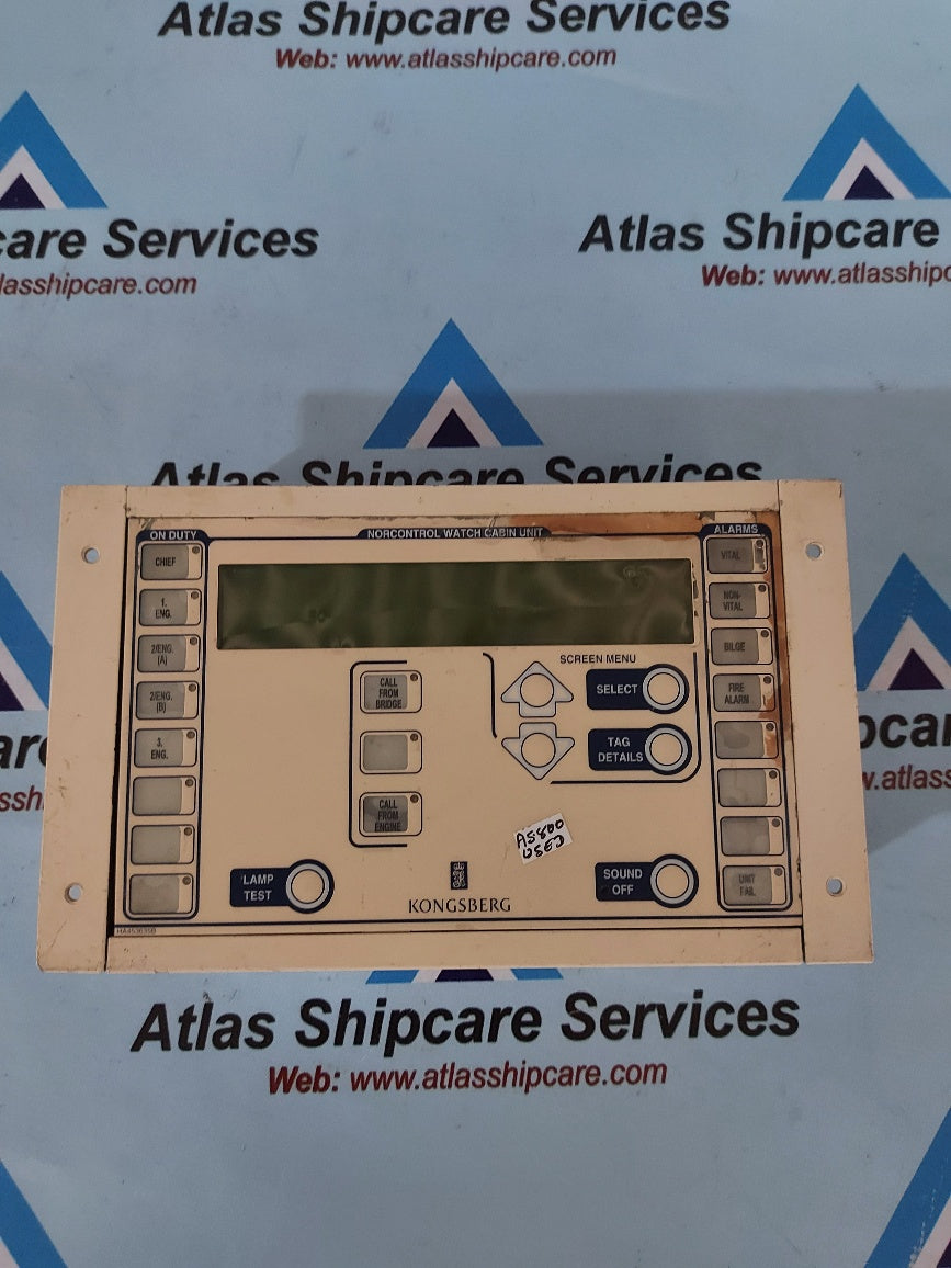 Kongsberg Norcontrol WCU Watch Cabin Unit 8100201